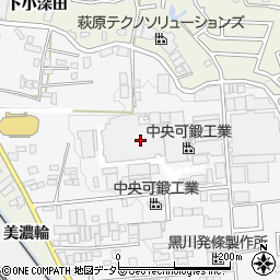中央可鍛工業株式会社日進工場周辺の地図