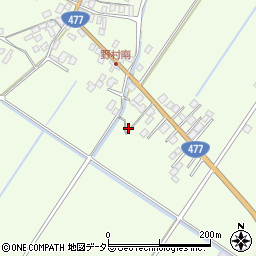 滋賀県近江八幡市野村町310周辺の地図