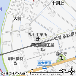 愛知県愛西市善太新田町十割上70周辺の地図