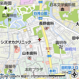 静岡県三島市芝本町周辺の地図