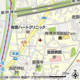 静岡県駿東郡長泉町本宿426-1周辺の地図