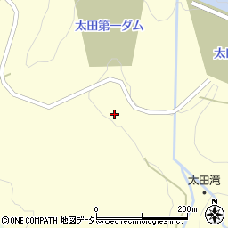 太田第一ダム周辺の地図
