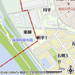 〒498-0013 愛知県弥富市川平の地図