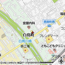 オートバックス近江八幡周辺の地図