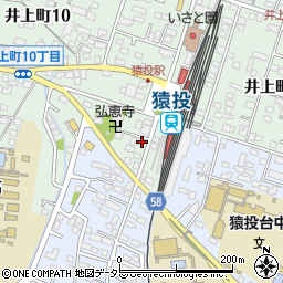 ＳＳＳ進学教室猿投駅前周辺の地図