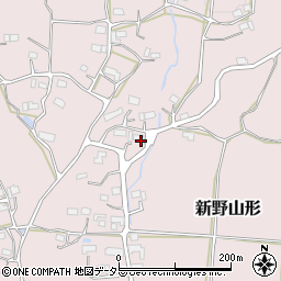 岡山県津山市新野山形1191周辺の地図