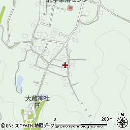 兵庫県丹波市柏原町北中239周辺の地図