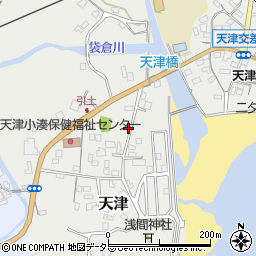 千葉県鴨川市天津177周辺の地図