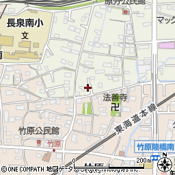静岡県駿東郡長泉町下土狩1630-6周辺の地図