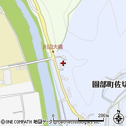 京都府南丹市園部町佐切坊ケ谷周辺の地図