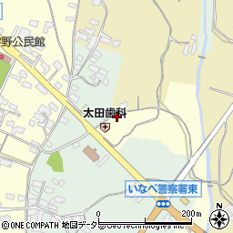 三重県いなべ市員弁町上笠田1668周辺の地図
