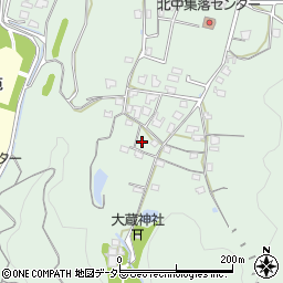 兵庫県丹波市柏原町北中286周辺の地図