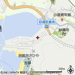 千葉県鴨川市小湊周辺の地図