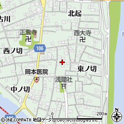 愛知県名古屋市中川区下之一色町北ノ切53周辺の地図