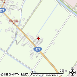 滋賀県近江八幡市野村町317周辺の地図