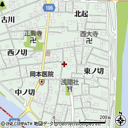 愛知県名古屋市中川区下之一色町北ノ切52周辺の地図