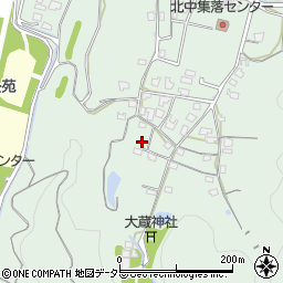 兵庫県丹波市柏原町北中295周辺の地図
