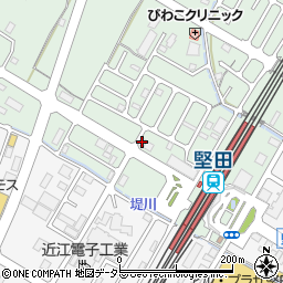 開成教育セミナー堅田駅前教室周辺の地図