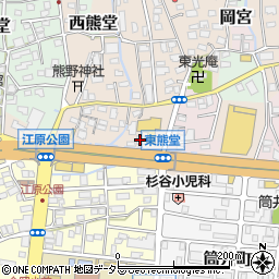 クリエイト薬局　沼津東熊堂店周辺の地図