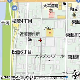 愛知県名古屋市中川区下之一色町松蔭５丁目17周辺の地図