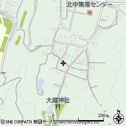 兵庫県丹波市柏原町北中284周辺の地図