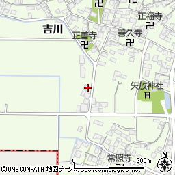 滋賀県野洲市吉川1288-3周辺の地図