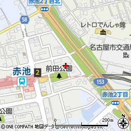 愛知県日進市赤池2丁目410周辺の地図