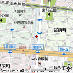 三島信用金庫岡宮支店周辺の地図