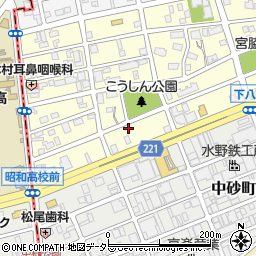 愛知県名古屋市天白区元八事1丁目139周辺の地図