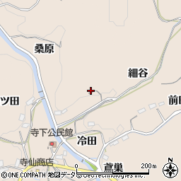 愛知県豊田市寺下町周辺の地図