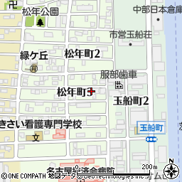愛知県名古屋市中川区松年町3丁目33周辺の地図