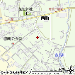 千葉県鴨川市西町周辺の地図