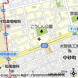 愛知県名古屋市天白区元八事1丁目138周辺の地図