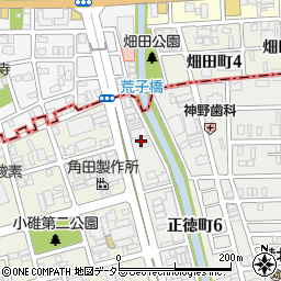 日本表面化学株式会社　名古屋支店周辺の地図