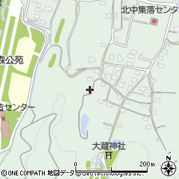 兵庫県丹波市柏原町北中304周辺の地図