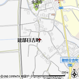 滋賀県東近江市建部日吉町602周辺の地図