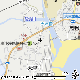 千葉県鴨川市天津178周辺の地図