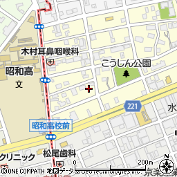 愛知県名古屋市天白区元八事1丁目90周辺の地図