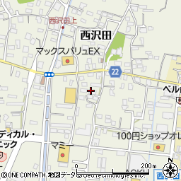 有限会社西沢田橋本産業周辺の地図