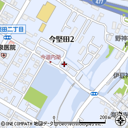 滋賀県大津市今堅田2丁目29-25周辺の地図