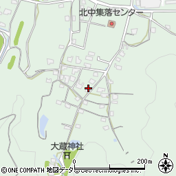 兵庫県丹波市柏原町北中320周辺の地図
