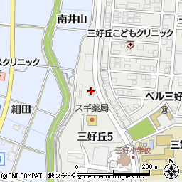 中日新聞三好ヶ丘専売店長谷川新聞店周辺の地図