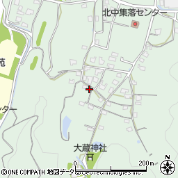 兵庫県丹波市柏原町北中291周辺の地図
