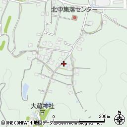 兵庫県丹波市柏原町北中247周辺の地図
