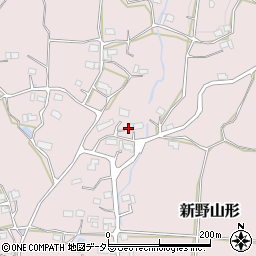 岡山県津山市新野山形1189周辺の地図