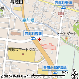ヤナセ薬局四郷店周辺の地図