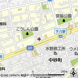 愛知県名古屋市天白区元八事1丁目242周辺の地図