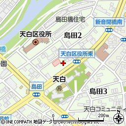 丸平ラーメン 島田店周辺の地図