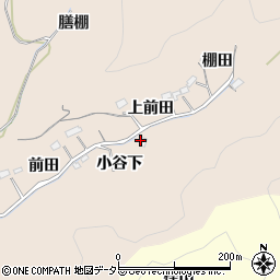 愛知県豊田市寺下町小谷下周辺の地図