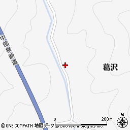 静岡県静岡市清水区葛沢463周辺の地図
